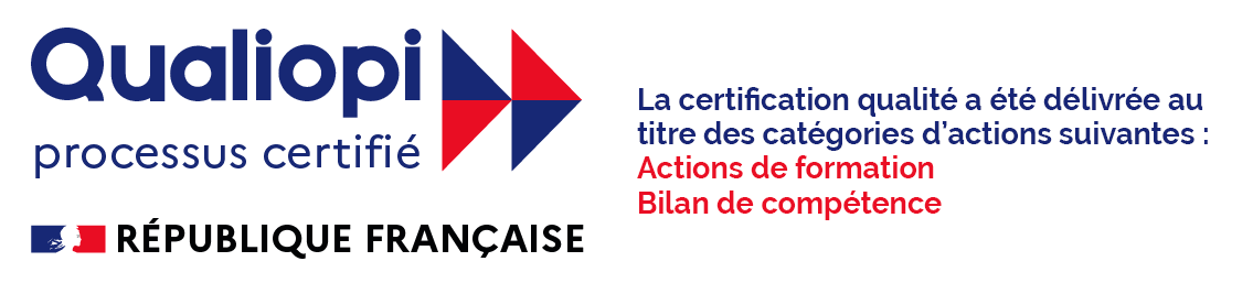 Logo Qualiopi texte rectangle Qualiopi